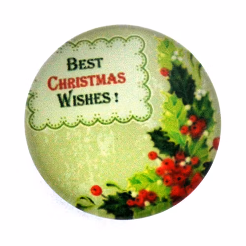 Julmotiv 7 Cabochon 12mm 1st