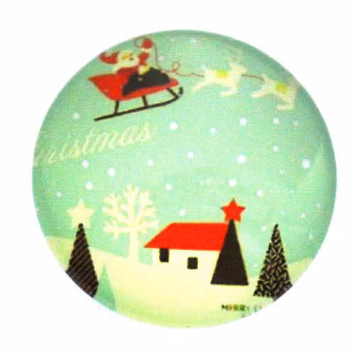 Julmotiv 26 Cabochon 12mm 1st