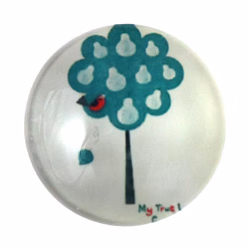 Julmotiv 40 Cabochon 12mm 1st