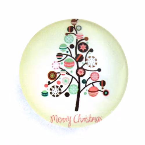 Julmotiv 41 Cabochon 12mm 1st
