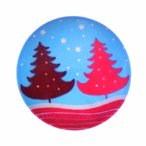 Julmotiv 4 Cabochon 25mm 1st