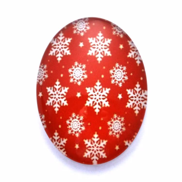 Julmotiv 51 Cabochon 40x30mm 1st