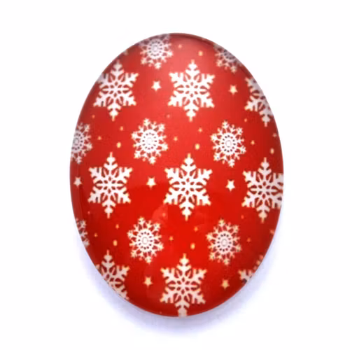 Julmotiv 51 Cabochon 40x30mm 1st