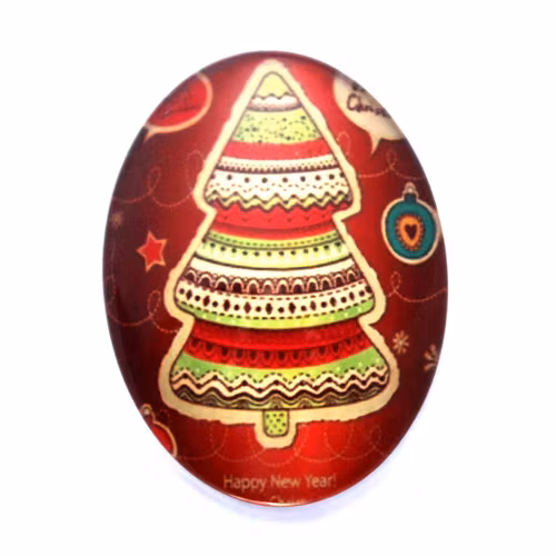 Julmotiv 54 Cabochon 40x30mm 1st