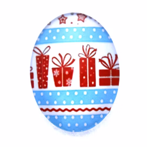 Julmotiv 55 Cabochon 40x30mm 1st