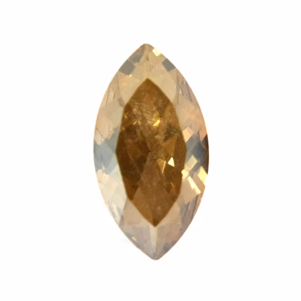 Gold Shade Kinesisk Strass Navette 18x9mm 3st