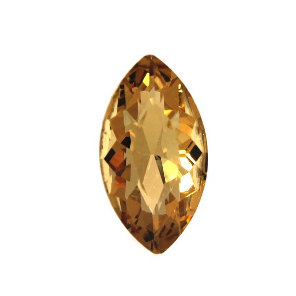 Topaz Kinesisk Strass Navette 18x9mm 3st