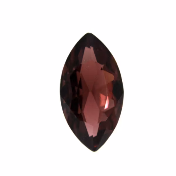 Wine Kinesisk Strass Navette 32x17mm 1st