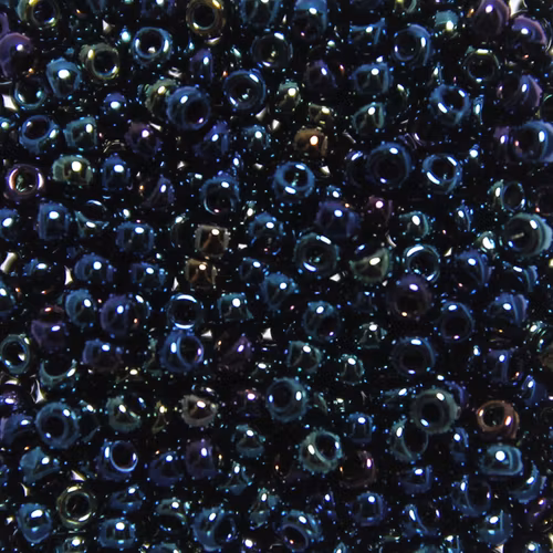Metallic Dark Blue Iris 8-0452 Miyuki Seedbeads 8/0 10g