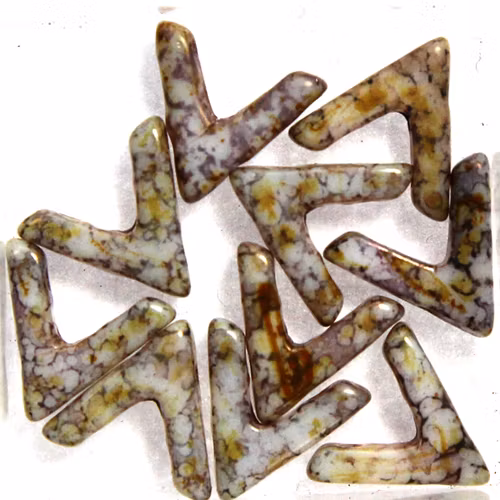 Opaque White Bronze Picasso AVA 5st
