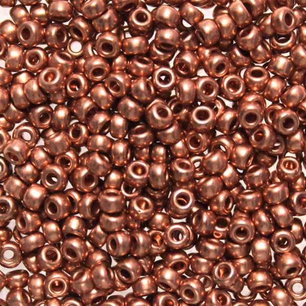 Copper Plated 8-0187 Miyuki Seedbeads 8/0 10g