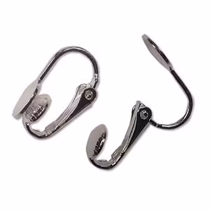 Öronclips Silverfärgade 1par