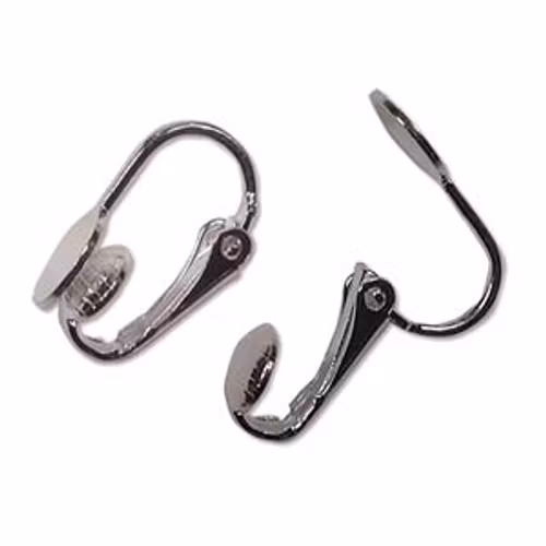 Öronclips Silverfärgade 1par