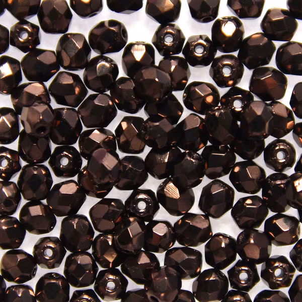 Jet Bronze Fire Polish 4mm 100st