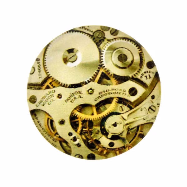 Urverk 9 Cabochon 25mm 1st