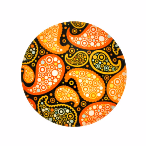 Paisley 12 Cabochon 30mm 1st