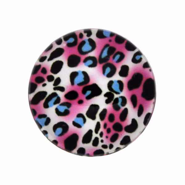 Djurmönster 5 Cabochon 12mm 1st