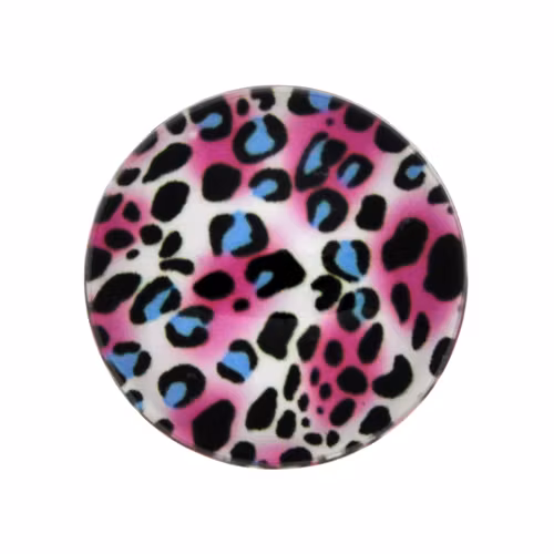 Djurmönster 5 Cabochon 12mm 1st