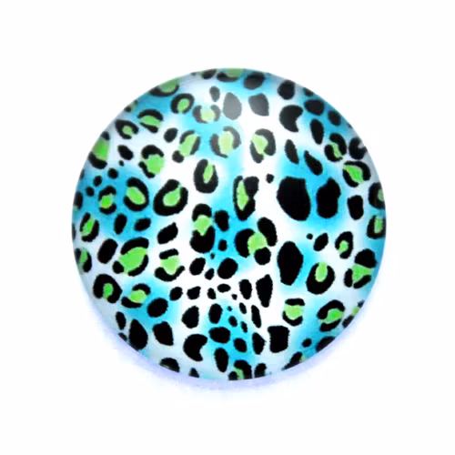 Djurmönster 8 Cabochon 12mm 1st