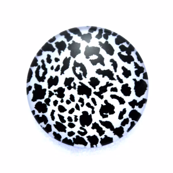 Djurmönster 28 Cabochon 12mm 1st