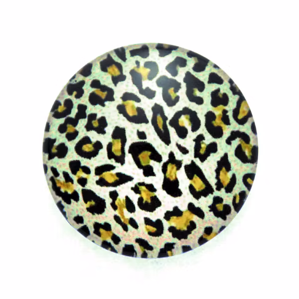 Djurmönster 37 Cabochon 12mm 1st