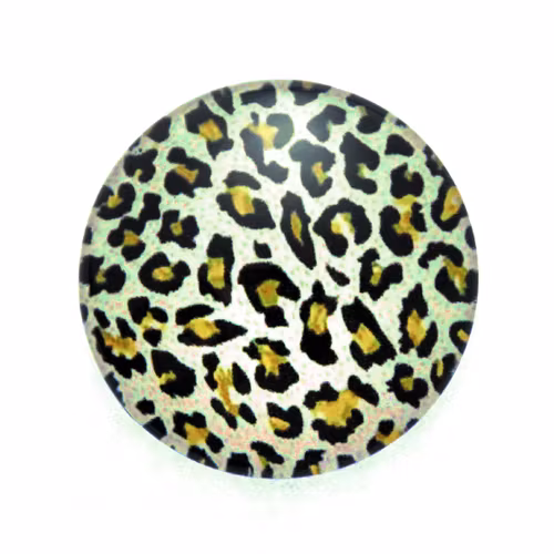 Djurmönster 37 Cabochon 12mm 1st