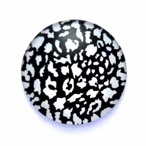 Djurmönster 38 Cabochon 12mm 1st