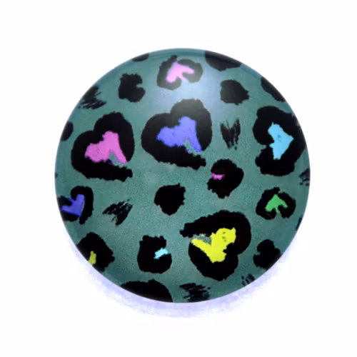 Djurmönster 30 Cabochon 40mm 1st