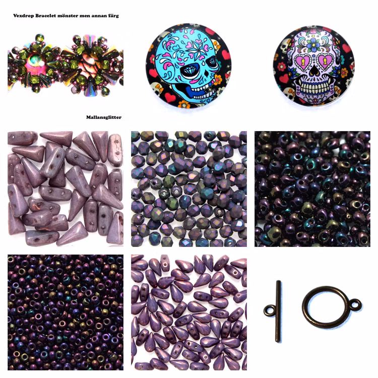 Vexdrop Kit Purple (EJ MÖNSTER ENDAST PÄRLOR)
