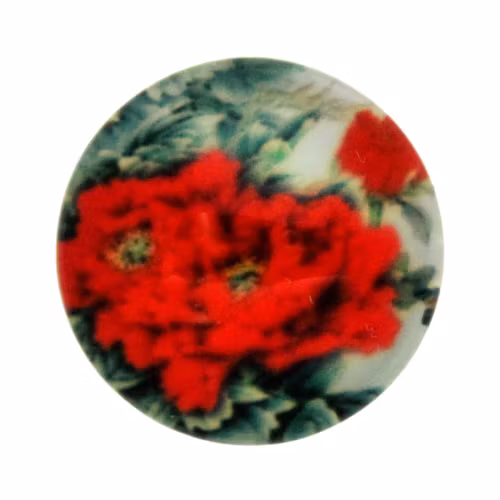 Blommor 4 Cabochon 12mm 1st