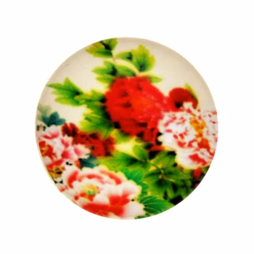 Blommor 5 Cabochon 12mm 1st