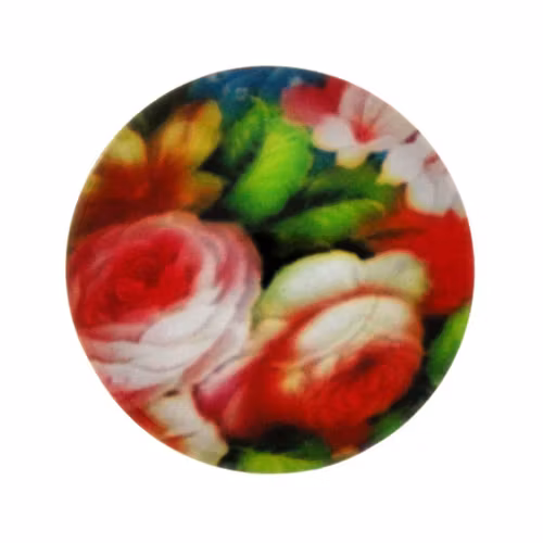 Blommor 6 Cabochon 12mm 1st