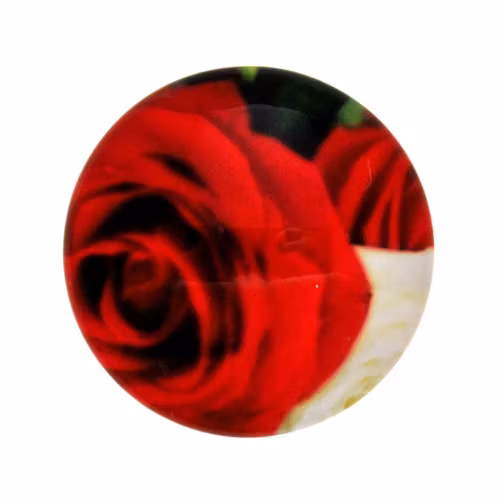 Blommor 40 Cabochon 12mm 1st