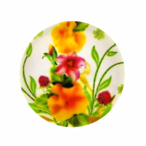 Blommor 48 Cabochon 12mm 1st