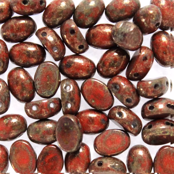 Opaque Red Bronze Picasso Samos 5g