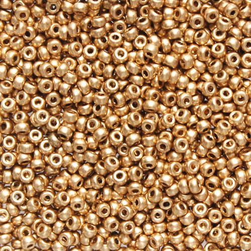 Aztec Gold 11-4588 Miyuki Seedbeads 11/0 10g