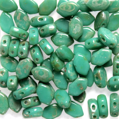 Opaque Green Turqoise Picasso Paros 5g