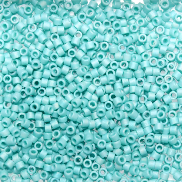 Matte Opaque Turquoise AB DB-0878 Delica 11/0 5g