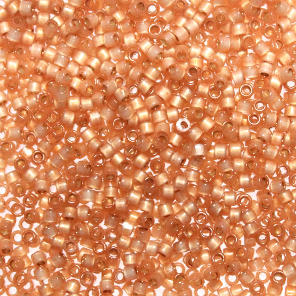 Duracoat Semi-matte Silverlined Dyed Rose Copper DB-2172 Delica 11/0 5g