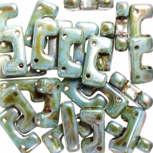 Opaque White Mix Blue/Green Luster Telos 5g
