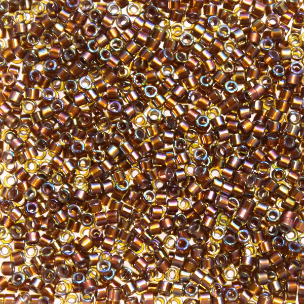 Silverlined Glazed Dark Honey AB DB-1692 Delica 11/0 5g