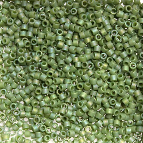 Matte Opaque Glazed Pistachio AB DB-2310 Delica 11/0 5g