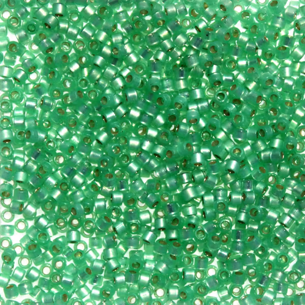 Duracoat Semi-matte Silverlined Dyed Spearmint DB-2188 Delica 11/0 5g