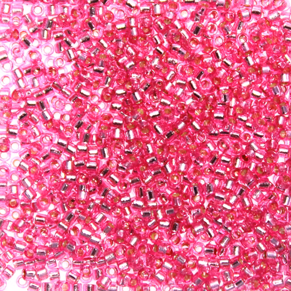 Duracoat Silverlined Dyed Pink Parfait DB-2153 Delica 11/0 5g