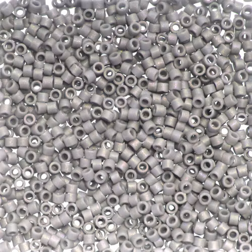 Matte Opaque Ghost Gray AB DB-1598 Delica 11/0 5g