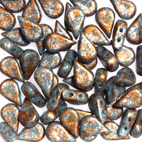 Opaque Turquoise Tweedy Copper Amos 5g
