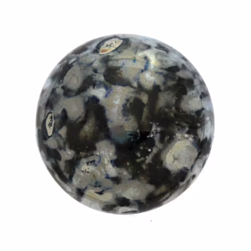 Jet Picasso Cabochon Par Puca 18mm 1st