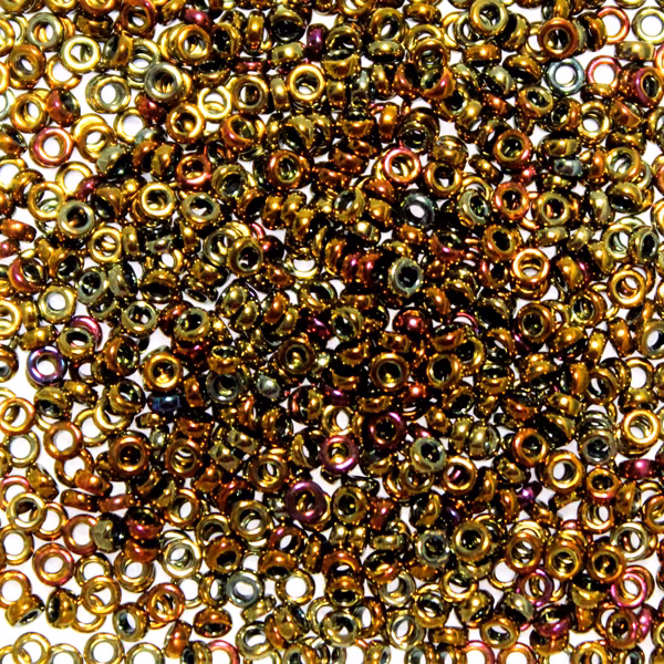 Metallic Gold Iris SPR2-0462 Spacer 2,2x1mm 5g