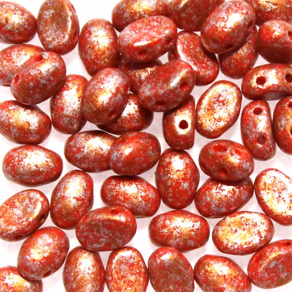 Opaque Red Tweedy Copper Samos 5g
