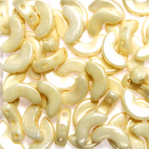 Opaque White Ivory Luster Arcos 5g